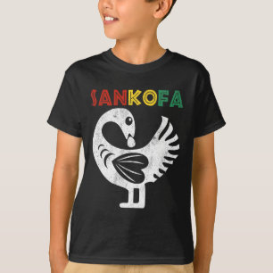 T-shirt Symbole Sankofa JunetDix Ghana Adinkra Sankofa