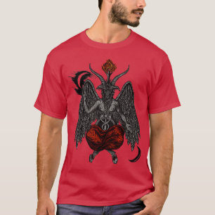 T-shirt Symbole satanique démon Baphomet
