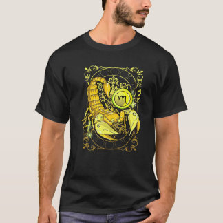 T-shirt Symbole Scorpio Inspiré Zodiac Scorpio Sco Lié