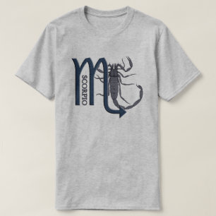 T-shirt SYMBOLE Scorpio Scorpion Zodiac Mens