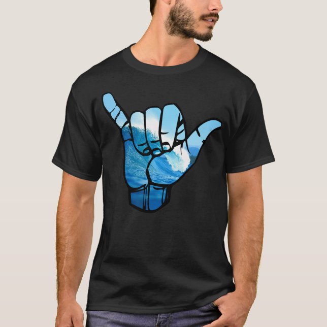 T-shirt SYMBOLE SHaka Wave Rip Curl (Devant)