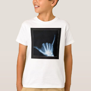 T-shirt SYMBOLE Shaka X-Ray (Perdre la main)