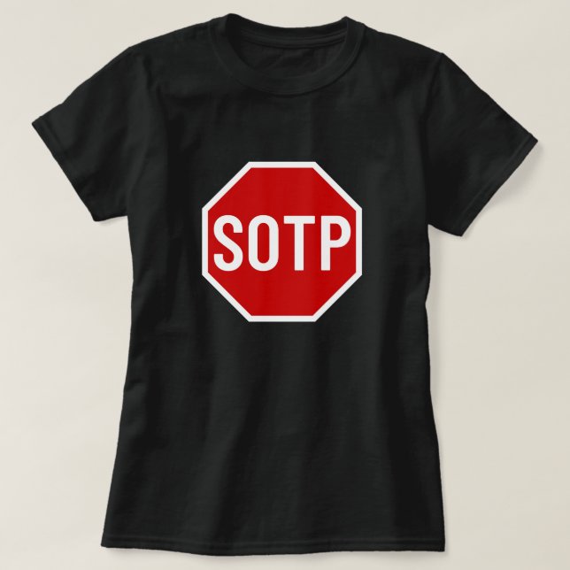 T-shirt Symbole SOTP mal orthographié (Design devant)