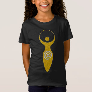 T-Shirt Symbole Spirituel - Déesse De La Terre Gaya 1 Flam