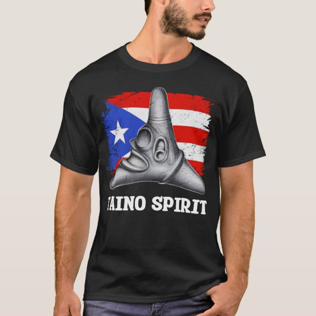 T-shirt Symbole Taino Boricua Cemi (Devant)