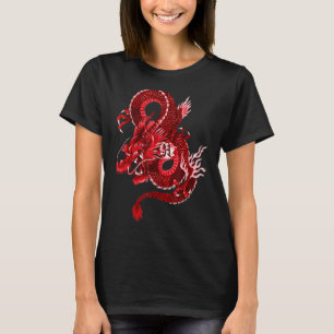 T-shirt Symbole traditionnel chinois du dragon de pouvoir