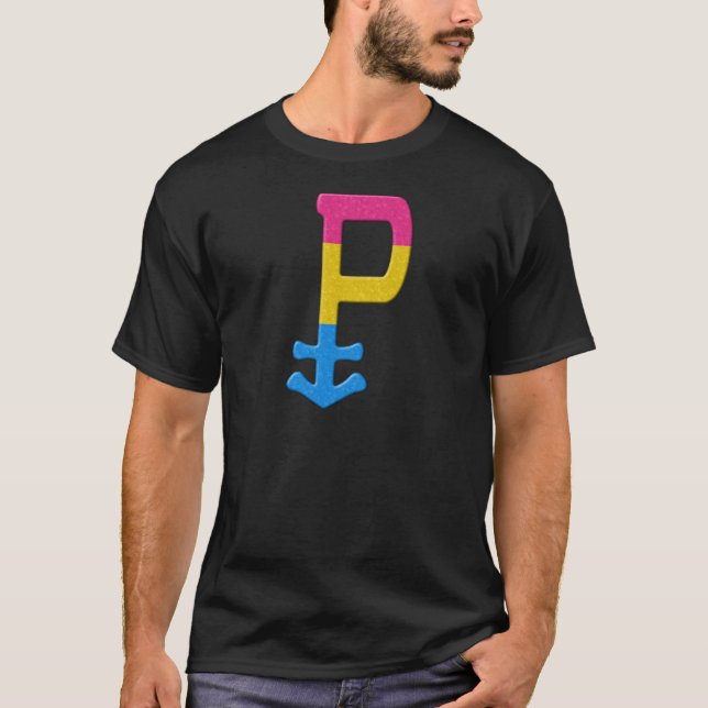 T-shirt Symbole transexuel dans les couleurs du drapeau de (Devant)