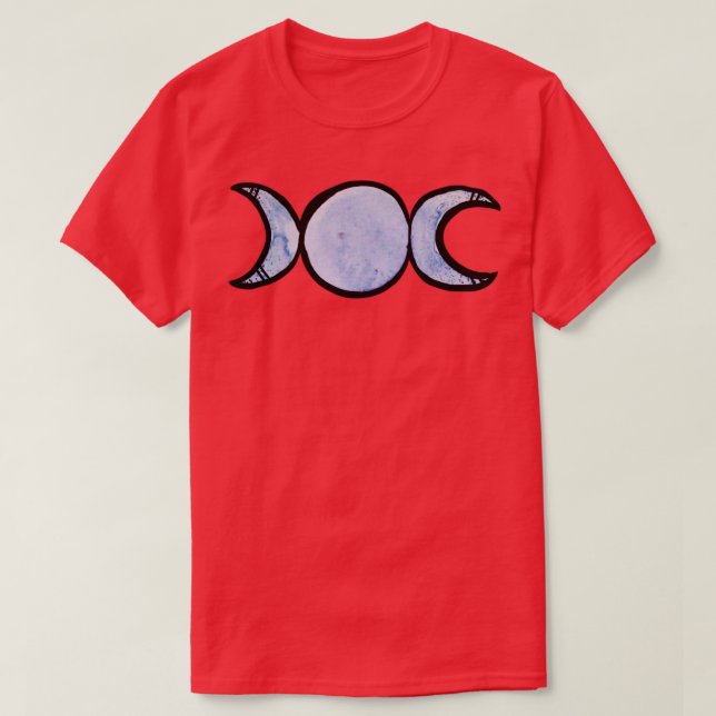 T-shirt Symbole triple lune1 (Design devant)