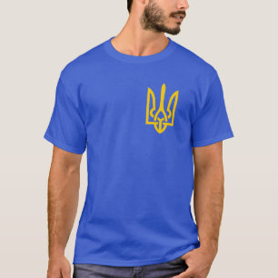T-shirt Symbole ukrainien Ukraine Tryzub