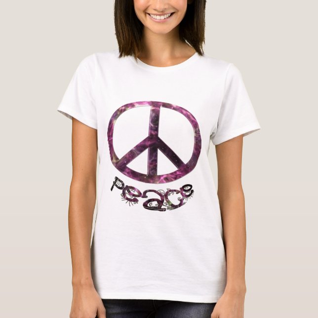 T-shirt Symbole unique de paix (Devant)