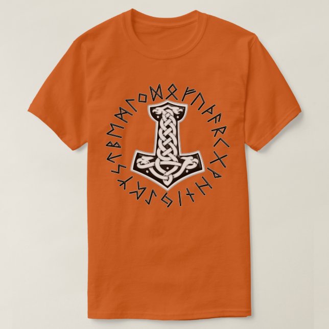 T-shirt Symbole Vekig Viking (Design devant)