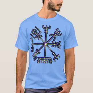 T-shirt Symbole Viking Vegvisir