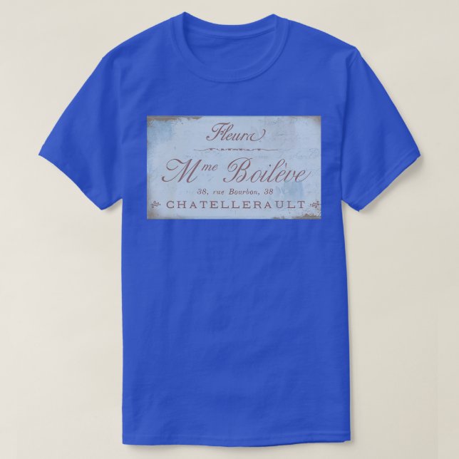 T-shirt SYMBOLE Vintage DE Calligraphie (Design devant)