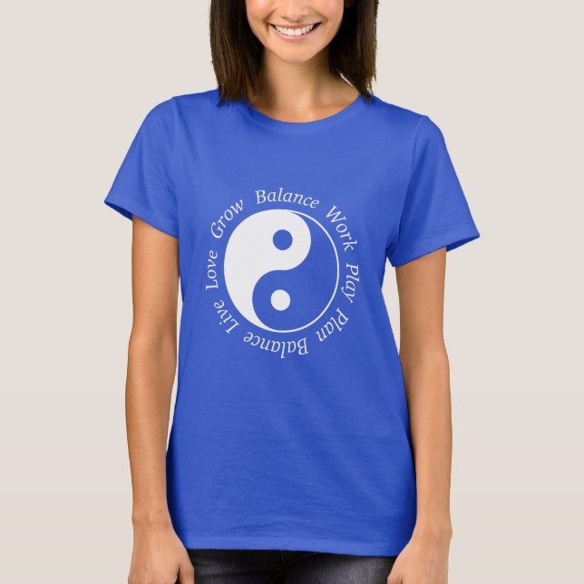 T-shirt SYMBOLE YIN Yang (Devant)
