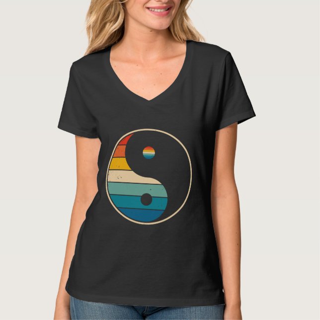 T-shirt SYMBOLE YIN Yang (Devant)