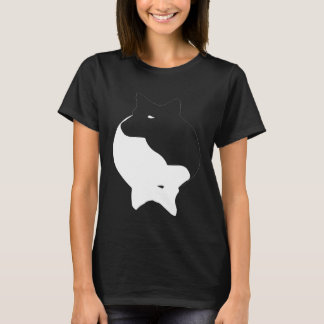 T-shirt SYMBOLE YIN Yang Australian CHIEN CHIEN CHIEN CHIE