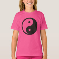 Symbole Yin Yang - tatouage solide