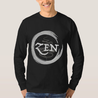 T-shirt Symbole zen blanc