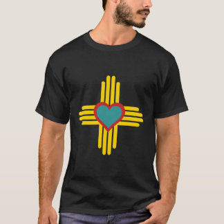 T-shirt Symbole Zia Nouveau Mexique Drapeau Nouvelle fiert