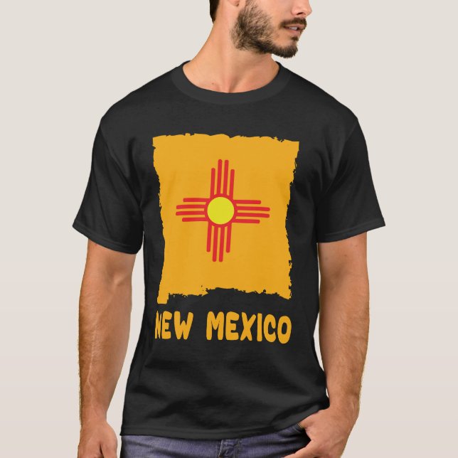 T-shirt symbole zia | nouveau symbole mexico zia (Devant)