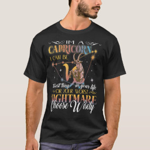 T-shirt SYMBOLE Zodiaque Capricorne Astrologie Horoscope S