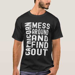 T-shirt SYMBOLE Zodiaque Capricorne Mess d'Astrologie Astr