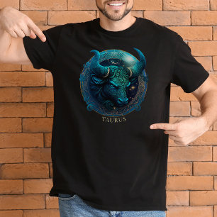 T-shirt Symbole zodiaque céleste Imaginaire Taurus Mens