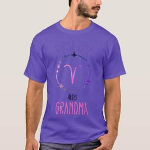 T-shirt Symbole Zodiaque de grand-mère, première fois Gran