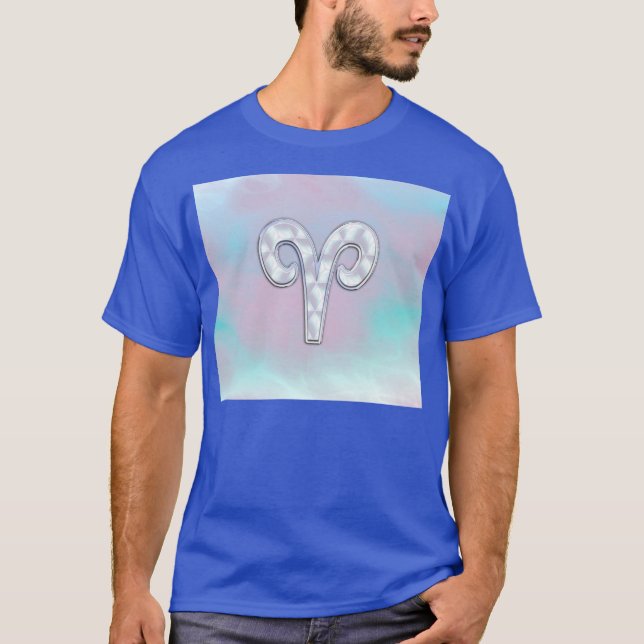 T-shirt Symbole zodiaque des baies de style perle (Devant)