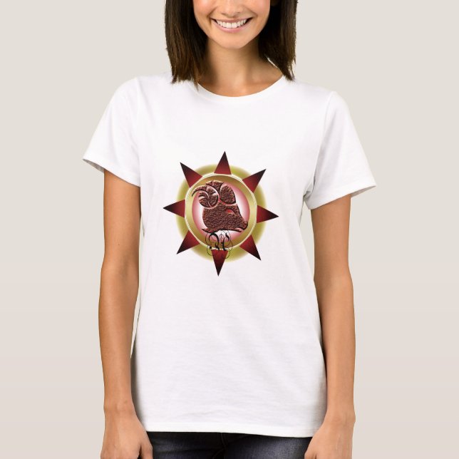 T-shirt SYMBOLE Zodiaque Design (Devant)