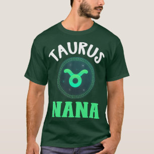 T-shirt Symbole zodiaque féminin Taurus Nana Horoscope Ast