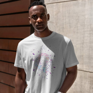 T-shirt SYMBOLE Zodiaque Floral Léo