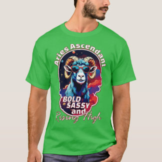 T-shirt SYMBOLE Zodiaque Funny Aries Ascendant Bold Sassy