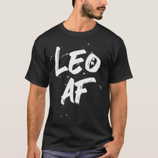 T-shirt Symbole Zodiaque Leo AF Horoscope Anniversaire