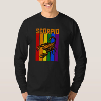 T-shirt SYMBOLE Zodiaque LGBTQ Scorpio Astrologie Vintage