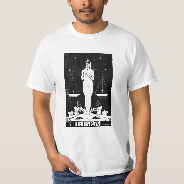 T-shirt SYMBOLE Zodiaque Libra (Devant)