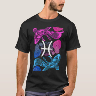 T-shirt SYMBOLE Zodiaque Pisces Astrologie