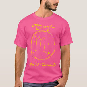 T-shirt Symbole zodiaque Scorpio Constellation Astronomie