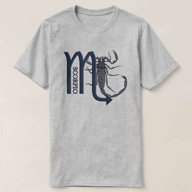 T-shirt Symbole zodiaque Scorpio Scorpion Hommes (Design devant)