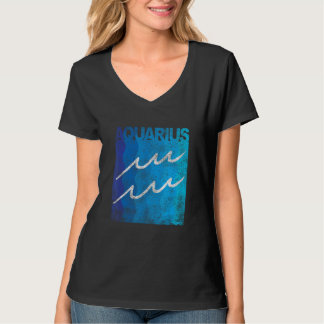 T-shirt Symbole zodiaque Symbole Aquarius Hommes ou Femmes