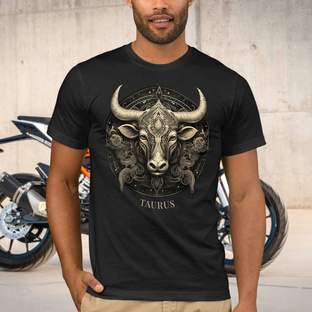 T-shirt Symbole zodiaque taureau Imaginaire céleste Taurus (Créateur téléchargé)