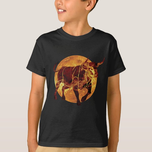 T-shirt SYMBOLE Zodiaque Taurus (Devant)