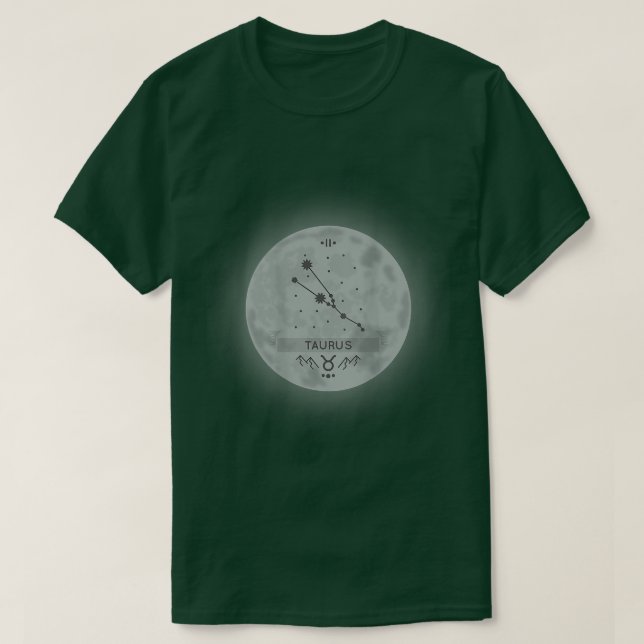 T-shirt SYMBOLE Zodiaque Taurus 2600 (Design devant)