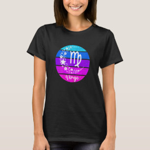 T-shirt Symbole Zodiaque Virgo Femme Pour Les Femmes Qui A