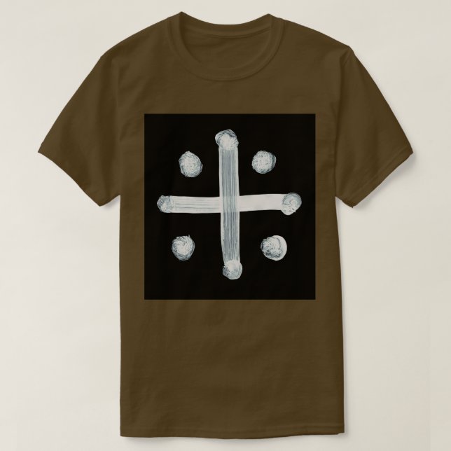 T-shirt Symboles alchimiques distillés Vinaigre deux inver (Design devant)