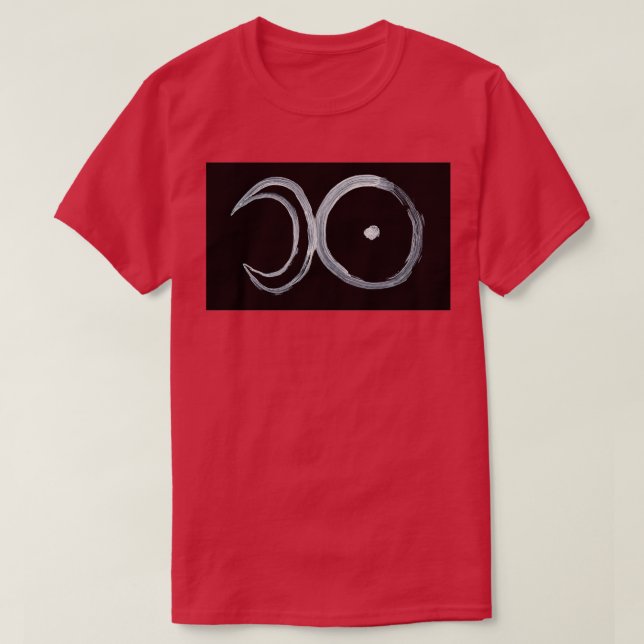 T-shirt Symboles alchimiques Platine un inversé (Design devant)