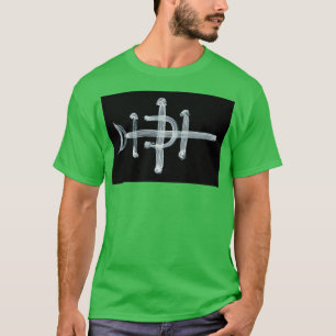 T-shirt Symboles alchimiques Torréfaction de l'argent inve