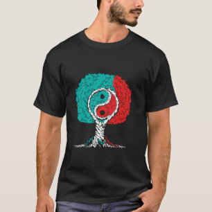 T-shirt Symboles chinois Ying et Yang Trees
