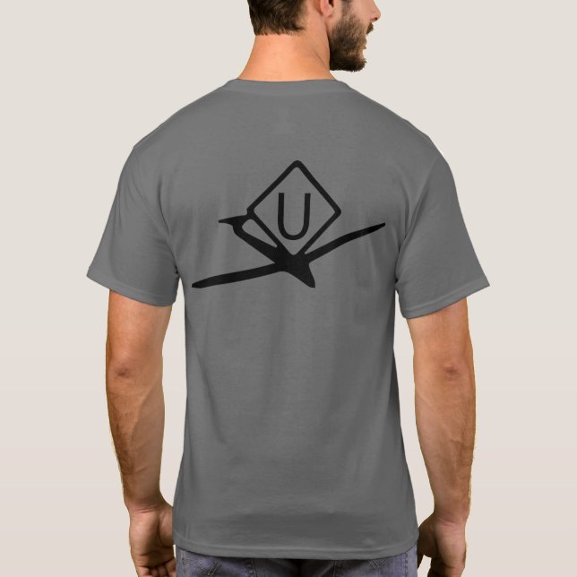 T-shirt Symboles d'activité UltraLight Pilote de drone (Dos)