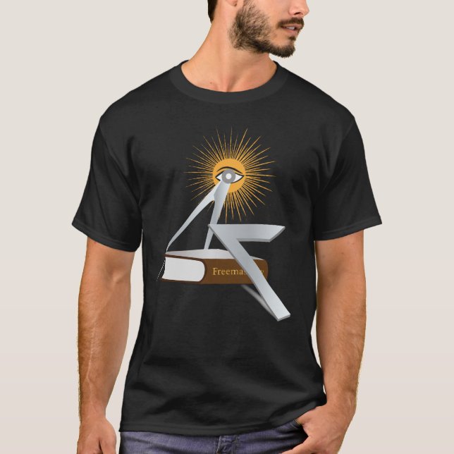 T-shirt Symboles de franc-maçonnerie (Devant)